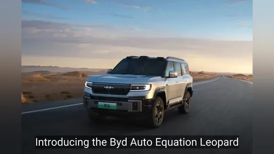 Byd Auto Equation Leopard 8 M&L Size SUV 2025 Model Flagship 7seats Version Powerful Phev Used Car 