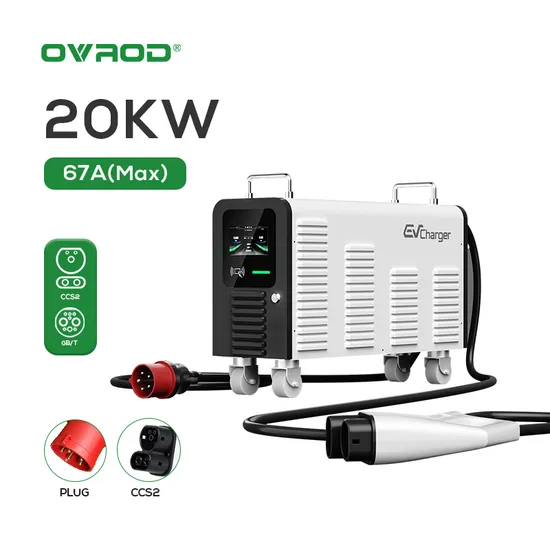 Ovrod CCS2 20kw WiFi Blue Tooth Swipe Card Function DC Fast Portable EV Charger 