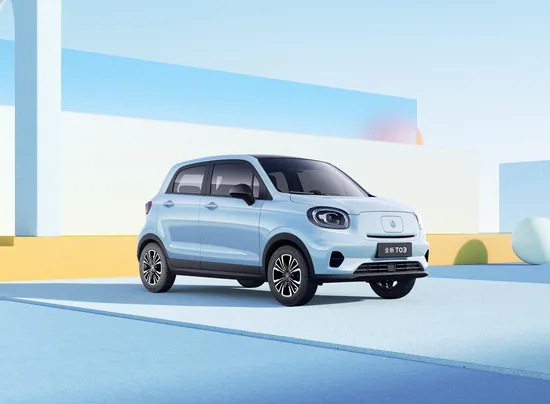 Affordable Luxeed Electric Vehicle Mini Electric Car SUV: Leap T03 4 Seats Stylish Electric Auto Car 