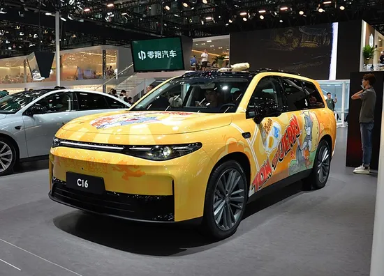 Leapmotor C16 Luxeed Voiture Electrique Mini Electric Chariot EV SUV New Energy Vehicle Lingpao Leap Motor C16 